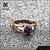 Χαμηλού Κόστους Μοδάτο Δαχτυλίδι-Εντυπωσιακά Δαχτυλίδια Μοντέρνα Cubic Zirconia Με Επίστρωση Ροζ Χρυσού Κοσμήματα Για Γάμου Πάρτι 1pc