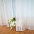 abordables Cortinas opacas-Superior ojal 100 * 200 cm sólida red cuadrada salón pura cortina cubra