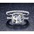 cheap Rings-1.55CT Cushion Cut Jewelry Ring Set Sterling Silver Band Set SONA Synthetic Diamond Ring Engagement Women Platinum Plate