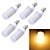 billiga LED-cornlampor-5pcs 3.5 W 3000/6500 lm E14 / E26 / E27 LED-lampa T 69 LED-pärlor SMD 5730 Varmvit / Kallvit 220-240 V / 5 st / RoHs