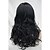 cheap Synthetic Trendy Wigs-Synthetic Wig Curly Curly With Bangs Wig 1 Synthetic Hair Women&#039;s Black Hivision