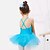 cheap Ballet Dancewear-Ballet Dress Training Performance Sleeveless Spandex Tulle / Princess