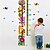preiswerte Wand-Sticker-Giraffe Wachstum Chart Wandaufkleber für Kindraum zooyoo6335 Kinder Abziehbilder Tierwand-Kunst Mädchen Geburtstagsgeschenk