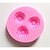 cheap Cake Molds-Bakeware Silicone Flower Shaped Baking Molds for Fondant Candy Chocolate Cake (Random Colors)