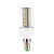 abordables Ampoules électriques-4 W Ampoules Maïs LED 360 lm E14 T 36 Perles LED SMD 5630 Blanc Chaud 220-240 V / #