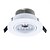 billige Forsænket LED-lys-ZDM® 1pc 6 W 450-500 lm 3 LED Perler Højeffekts-LED Dæmpbar Dekorativ Varm hvid Kold hvid 110-220 V 220-240 V / 1 stk. / RoHs