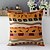 preiswerte Dekorative Wurfkissen-4 pcs Pillow Cover Rustic Square Zipper Traditional Classic