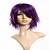 cheap Synthetic Trendy Wigs-cartoon fashion explosion models purple short hair wig