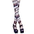 billige Leggings-LEGGINGS (Polyester/Spandex) LEGGINGS C Tynn - Trykt mønster