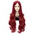 cheap Costume Wigs-Synthetic Wig Body Wave Style Capless Wig Red Synthetic Hair Women&#039;s Wig Very Long Halloween Wig