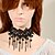 abordables Colliers-gothicl vintage glands collier de perles style féminin classique