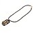 cheap Necklaces-Men&#039;s Pendant Necklace - Leather Necklace Jewelry For Daily, Sports