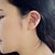 olcso Fülbevalók-Beszúrós fülbevalók Fül Mandzsetta For Női Hétköznapi Napi Ötvözet Aranyozott Ezüst