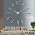 abordables Horloges murales à créer soi-même-Horloge murale - Nouveauté - Moderne/Contemporain - en Acrylique/Métal