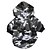 cheap Dog Clothes-Cat Dog Hoodie Puppy Clothes Camo / Camouflage Fashion Casual / Daily Winter Dog Clothes Puppy Clothes Dog Outfits Gray Costume for Girl and Boy Dog Cotton XS S M L