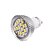 abordables Ampoules électriques-YouOKLight 8pcs 6 W Spot LED 450-500 lm GU10 MR16 15 Perles LED SMD 5630 Décorative Blanc Chaud Blanc Froid 100-240 V 220-240 V 85-265 V