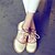 זול נעלי אוקספורד לנשים-בגדי ריקוד נשים שטוח שרוכים דמוי עור אביב / קיץ / סתיו סגול / ירוק / ורוד