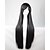 abordables Perruques de déguisement-Perruque de cosplay Perruque Synthétique Perruque Noir Cheveux Synthétiques Femme Noir