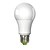 baratos Lâmpadas-1200 lm E26/E27 Lâmpada Redonda LED A60(A19) 1 leds LED Integrado Decorativa Branco Quente AC 220-240V