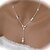 cheap Necklaces-Pendant Necklace Pearl Necklace For Women&#039;s Pearl Party Wedding Anniversary Pearl Imitation Pearl Alloy Rosary Chain Drop