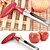 olcso Konyhai eszközök és kütyük-konyhai eszközök Rozsdamentes acél / Fém Gyümölcs &amp; zöldségkészletek Útmutató Gyümölcs &amp; zöldség szeletelők / Seed eltávolító Apple 1db