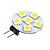 Χαμηλού Κόστους LED Bi-pin Λάμπες-5pcs 1 W LED Φώτα με 2 pin 68 lm G4 6 LED χάντρες SMD 5050 Θερμό Λευκό Άσπρο 12 V / 5 τμχ