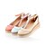 cheap Women&#039;s Heels-Women&#039;s Platform / Wedge Heel Synthetic Basic Pump Spring / Summer / Fall Green / Pink / Beige / Dress