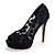 cheap Wedding Shoes-Women&#039;s Shoes Lace Spring / Summer Comfort Wedding Shoes Stiletto Heel Open Toe Lace Blue / Pink / Ivory / Party &amp; Evening