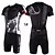 cheap Men&#039;s Clothing Sets-ILPALADINO Men&#039;s Cycling Jersey with Shorts Short Sleeve Mountain Bike MTB Road Bike Cycling 1# 2# 3# Lion Animal Bike Shorts Jersey Clothing Suit Polyester Breathable Ultraviolet Resistant Quick Dry
