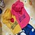 cheap Dog Clothes-Dog Hoodie Dog Clothes Yellow Rose Costume Polar Fleece Letter &amp; Number Classic XXS XS S M L XL