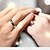 olcso Gyűrűk-Női Nyilatkozat gyűrű Ezüst Ezüst Esküvő / Parti / Eljegyzés Jelmez ékszerek