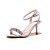 ieftine Sandale de Damă-Pantofi pentru femei - Imitație de Piele - Toc Stiletto - Vârf Deschis - Sandale - Rochie - Roz / Argintiu / Bej