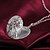 cheap Lockets Necklaces-Women&#039;s Lockets Necklace Hollow Out Fashion Silver Plated Necklace Jewelry For Party Daily