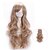 preiswerte Kostümperücke-Synthetic Wig Cosplay Wig Body Wave Body Wave With Bangs Wig Blonde Long Blonde Synthetic Hair Women&#039;s Side Part Blonde