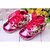 cheap Baby Shoes-Girls&#039; Flats Comfort First Walkers Patent Leather PU Casual / Daily Fashion Boots Toddler(9m-4ys) Big Kids(7years +) Casual Dress Outdoor Bowknot Flower Red Pink Purple Spring &amp; Summer