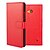 cheap Phone Cases &amp; Covers-Case For Nokia Lumia 640 / Nokia Wallet / Card Holder / with Stand Full Body Cases Solid Colored Hard PU Leather