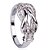 cheap Rings-Women&#039;s Zircon Band Ring - Fashion White Ring For Wedding / Party / Daily