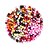ieftine Mărgele-DIY bijuterii 2000 buc Χάντρες Plastic Rotund Round Shape Şirag de mărgele 0.4 cm DIY Coliere Brățări