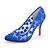 cheap Wedding Shoes-Women&#039;s Shoes  Stiletto Heel Pointed Toe Pumps/Heels Wedding/Party &amp; Evening Black/Blue/Pink/Ivory/White