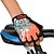 voordelige Fiets/wielrenhandschoenen-fietsen handschoenen zonder vingers blauw, zwart, grijs, rood