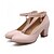 cheap Women&#039;s Heels-Women&#039;s Leatherette Spring / Summer / Fall Kitten Heel White / Black / Pink