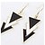 olcso Fülbevalók-Európai háromszög arany ötvözet fülbevaló klasszikus női stílusban