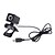 halpa Webkamerat-4LED usb 2.0 12 m hd kamera web cam mic clip-on night vision 360 asteen työpöydälle skype tietokone pc kannettava