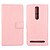 cheap Cell Phone Cases &amp; Screen Protectors-Case For Asus Wallet / Card Holder / with Stand Full Body Cases Solid Colored Hard PU Leather