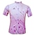 Недорогие Женская велосипедная одежда-JESOCYCLING Жен. С короткими рукавами Велокофты Велоспорт Джерси, Быстровысыхающий, Ультрафиолетовая устойчивость, Дышащий / Эластичная