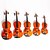 billige Violiner-naturlige farve universal violin