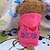 cheap Dog Clothes-Dog Hoodie Dog Clothes Yellow Rose Costume Polar Fleece Letter &amp; Number Classic XXS XS S M L XL