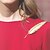 cheap Pins and Brooches-Feather Alloy Brooch (1Pc) Wedding Party Elegant Feminine Style