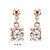 cheap Jewelry Sets-Women&#039;s Crystal Jewelry Set Solitaire Ladies Crystal Cubic Zirconia Earrings Jewelry For Wedding Party Daily Casual