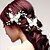 cheap Headpieces-Crystal / Acrylic / Fabric Tiaras / Barrette with 1 Wedding / Special Occasion / Party / Evening Headpiece